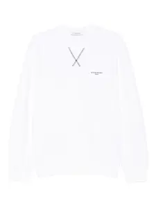Толстовка с вышитым логотипом Givenchy, белый