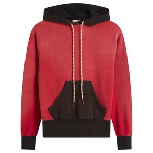 Выбеленная высококачественная спортивная толстовка с капюшоном в форме храма для малышей Aries, красный