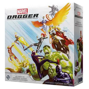 Детская настольная игра Asmodee Marvel D.A.G.G.E.R, мультиколор