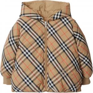 Burberry Пуховик khaki для детей