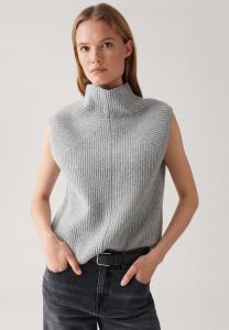 Джемпер OPUS REGULAR FIT FUNNEL NECK, Hazy Fog Melange/Grey