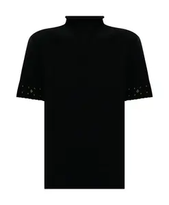 Кардиган со стразами Twinset, черный