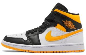 Кроссовки JORDAN 1 Mid Laser Orange Black Women's