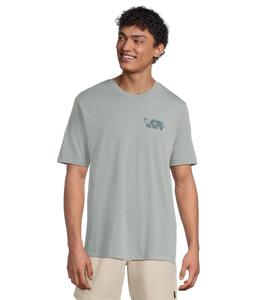 Футболка RVCA Va Blur Fill Short Sleeve, цвет Lead