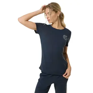 Футболка с коротким рукавом Super.natural Little Heartwood, коричневый