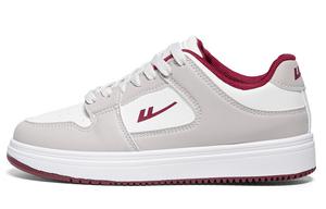 Кроссовки WARRIOR Skateboarding Shoes Unisex Low-top Gray Red, бежевый/серый/красный