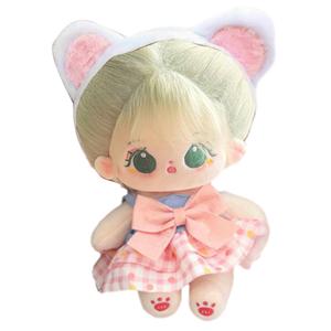 Плюшевая кукла Maru Vegetable Dolls высотой 20 см Dolls and bears dance, розовый