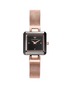 Женские часы Керамический корпус и миланская стальная сетка розового цвета Ip Viceroy