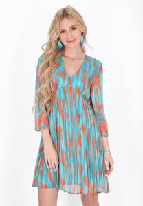 Платье IZIA Day dress, Aqua Multicolor/Orange