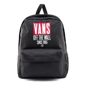 Сумка classics logo backpack 'black red white' Vans, черный