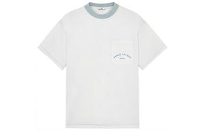 STONE ISLAND Мужская футболка, Светло-синий