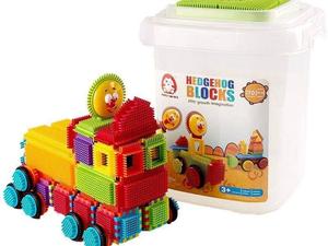 КИК, Конструкторы, Вафли, Ежики, Расчески, 170 элементов KIK