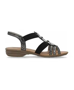 Плоские сандалии Remonte, черный