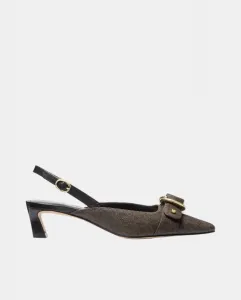 Женские туфли без задника Jaden Kitten Michael Kors, коричневый