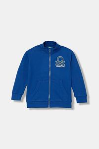 Детская хлопковая толстовка United Colors Of Benetton, синий