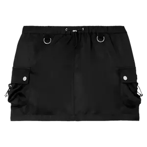 Юбка Coperni Tailored Cargo Mini 'Black', черный