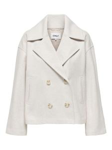 ONLY Межсезонное пальто 'ONLMalika' в цвете Off White