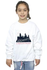 Рождественский свитер Хогвартса Harry Potter, белый