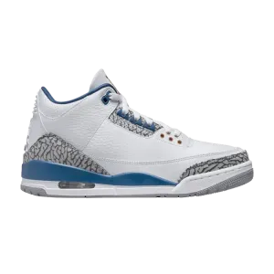 Кроссовки Air Jordan Air Jordan 3 Retro 'Washington Wizards' Sample, белый