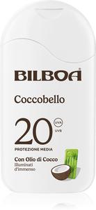 Лосьон для загара Coccobello Latte с кокосовым маслом Bilboa, spf 20+ 200 мл