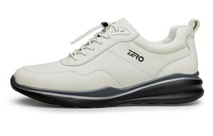 Кроссовки мужские низкие бело-черные ZRO