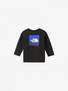 Футболка с длинным рукавом и графическим принтом (детская)