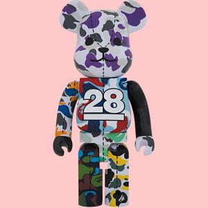 Bape 28th Anniversary Camo #1 BE@RBRICK