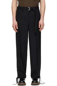 Брюки от костюма Sacai, черный