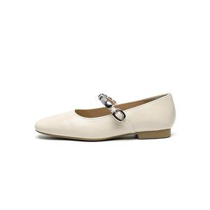 Туфли Мэри Джейн 1,5 см женские FIVE PLUS, Beige