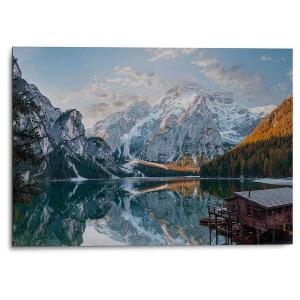 Металлическая картина PLATINUM Pragser Wildsee, синий