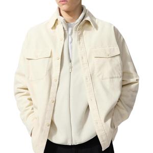 UNIQLO Рубашка унисекс цвета слоновой кости