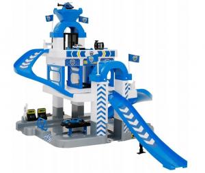 HTI TOYS, Полицейский гараж Teamsterz 3-этажный + 3 машины