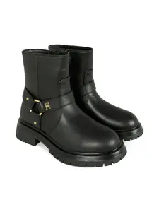 Ботильоны с пряжками Tommy Hilfiger Junior, черный