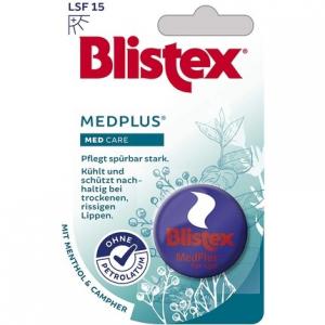 Medplus Уход за губами с SPF 15 в банке 7 мл, Blistex