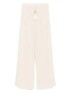 Брюки прямого кроя TWINSET, нейтральный