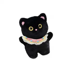 Healing Series разноцветные милые куклы-котята с слюнявчиком плюшевые куклы высота 35см 77 SEVEN DREAM, кремовый