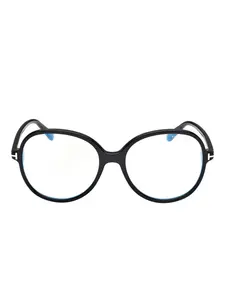 Очки в круглой оправе Tom Ford, черный