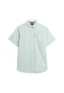 Рубашка обычного кроя на пуговицах Superdry, пастельный зеленый