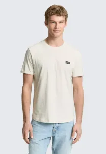 Простая футболка Tom Tailor Denim, Greyish White