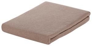 Простыня на резинке Esposa, 200x200 см, серо-коричневый