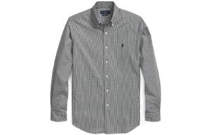 Серая мужская рубашка Polo Ralph Lauren, серый