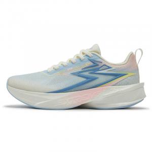 361° Дышащие нескользящие низкие кроссовки для бега на длинные дистанции женские, белые, синие