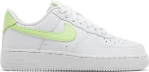Кроссовки Wmns Air Force 1 '07 'White Lime Green', белый