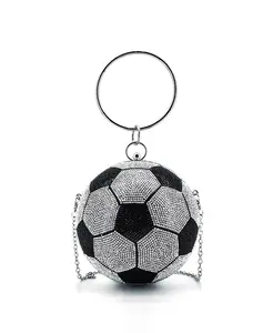 Сумка-клатч для футбола Striker Small Rhinestone LIKE DREAMS, черный