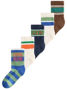 Носки Next, Ecru/Navy/Brocade