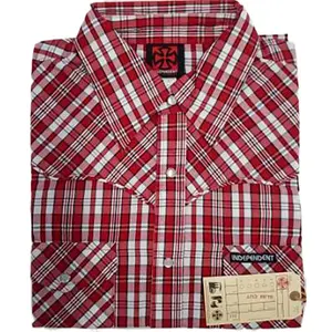 Рубашка с длинным рукавом Independent The ranch red check, красный