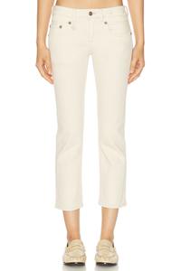 Прямые джинсы Boy R13, Ecru Stretch