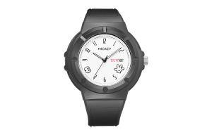 Disney Часы Mickey Series Quartz Movement Watch Unisex White Dial