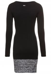 Вязаное платье LAURA SCOTT Knitted dress, черный