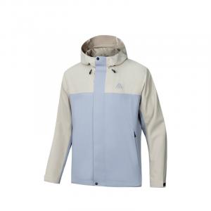 Анта Водонепроницаемая и Теплая Ветровка Мужская Тумано-Серая, Прохладный Серый/Тумано-Серый